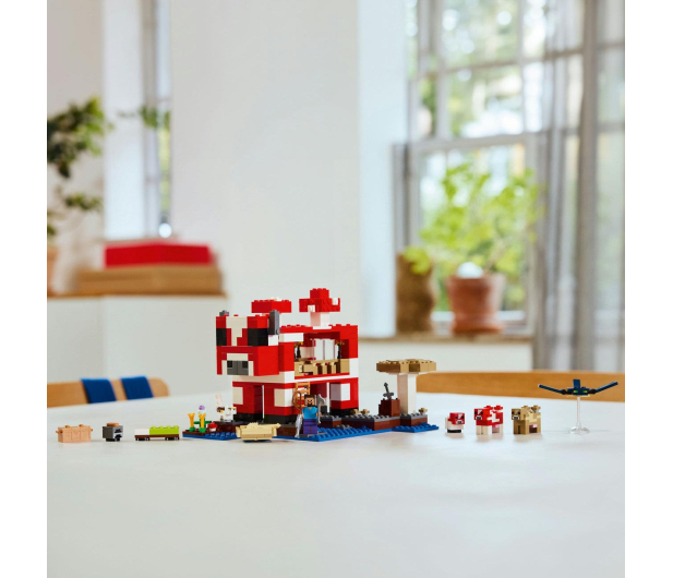 LEGO Minecraft 21270 Dom grzybowej krowy - 1283662 - zdjęcie 9